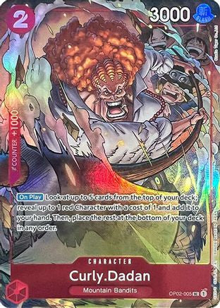 Curly.Dadan (Collection de cartes Premium -Meilleure Sélection Vol. 1-) (OP02-005) - Peu Commune
