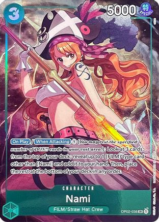Nami (Collection de cartes Premium - Best Selection Vol. 1) (OP02-036) - Super Rare