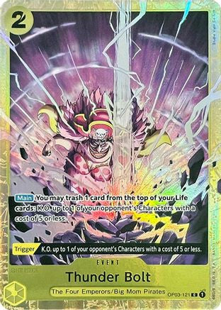 Coup de foudre (Collection de cartes Premium -Meilleure sélection Vol. 1-) (OP03-121) - Commune