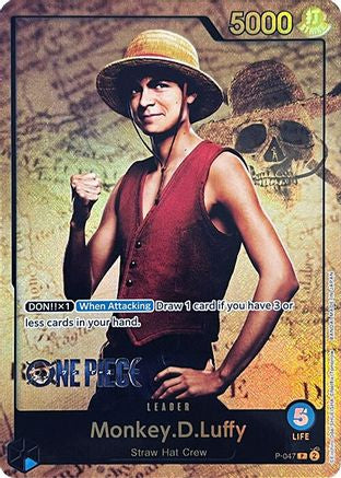 Monkey.D.Luffy (047) (Premium Card Collection -Live Action Edition-) (P-047) - Promo