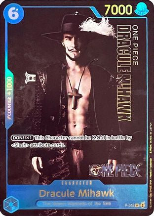 Dracule Mihawk (Premium Card Collection -Édition Live Action-) (P-052) - Promo
