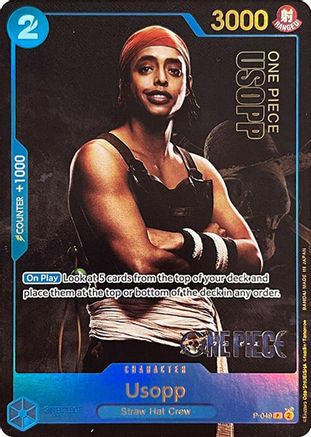 Usopp (Premium Card Collection -Édition Live Action-) (P-049) - Promo