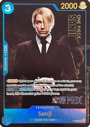 Sanji (Premium Card Collection -Édition Live Action-) (P-050) - Promo