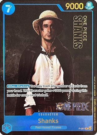 Shanks (Premium Card Collection -Live Action Edition-) (P-051)  -  Promo