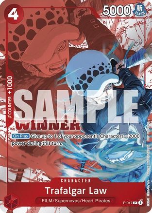 Trafalgar Law (Lot du vainqueur Vol. 7) (P-017) - Promo