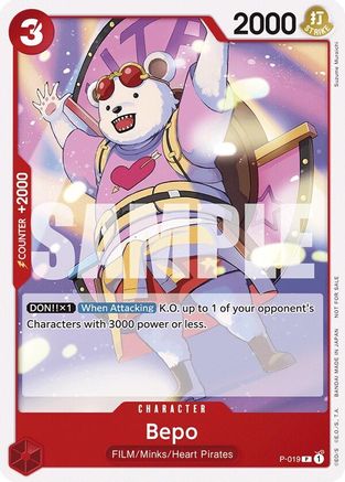 Bepo (Tournament Pack Vol. 7) (P-019)  -  Promo