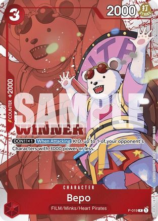 Bepo (Winner Pack Vol. 7) (P-019)  -  Promo