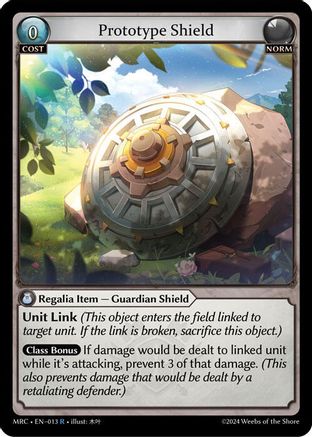 Prototype Shield (013) -  Rare