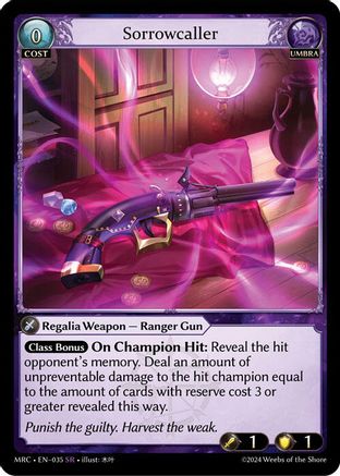 Sorrowcaller (035) -  Super Rare