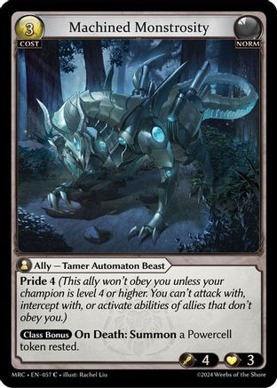 Machined Monstrosity (057) -  Common