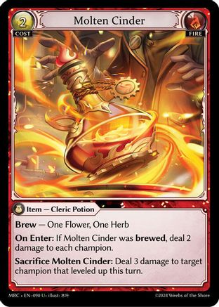 Molten Cinder (090) -  Uncommon
