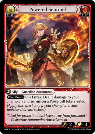 Powered Sentinel (093) -  Common