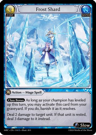 Frost Shard (114) -  Rare
