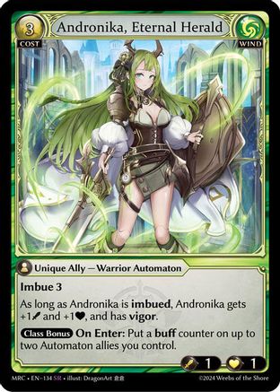 Andronika, Eternal Herald (134) -  Super Rare