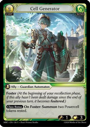 Cell Generator (136) -  Uncommon