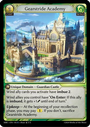 Gearstride Academy (145) -  Rare