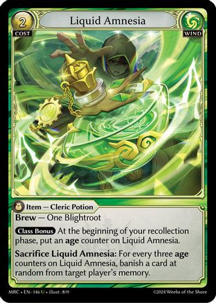 Liquid Amnesia (146) -  Uncommon