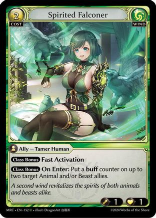 Spirited Falconer (152) -  Uncommon