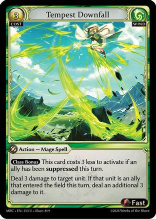 Tempest Downfall (153) -  Uncommon