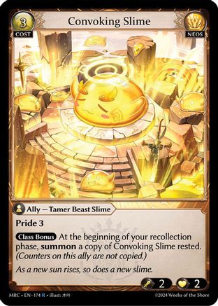 Convoking Slime (174) -  Rare