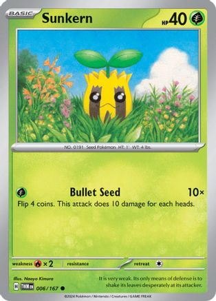 Tournegrin - 006/167 - Commune - Reverse Holofoil