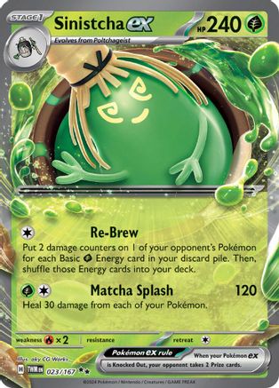 Sinistcha ex - 023/167 - Double Rare - Holographique