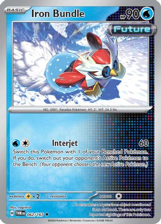 Paume-de-Fer - 062/167 - Peu commune - Holofoil inversé