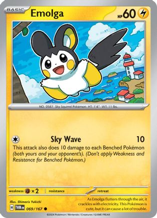 Emolga - 069/167 - Commune - Normale