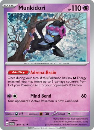 Munkidori - 095/167 - Rare - Holofoil inversé