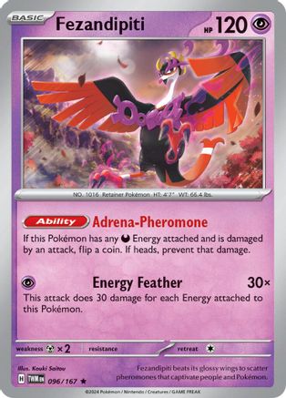 Fezandipiti - 096/167 - Rare - Holofoil