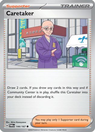 Caretaker - 144/167  - Common - Normal