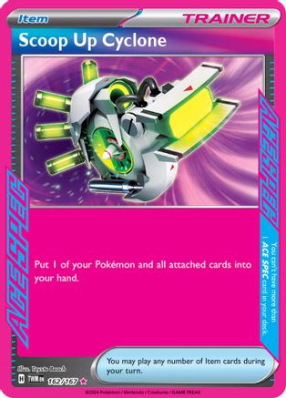 Récupérateur de Cyclone - 162/167 - OBJET AS Rare - Holo