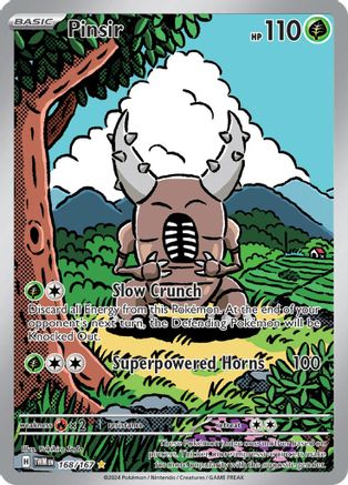 Pinsir - 168/167  - Illustration Rare - Holofoil