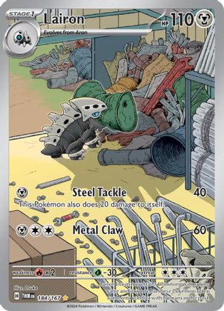 Lairon - 184/167  - Illustration Rare - Holofoil