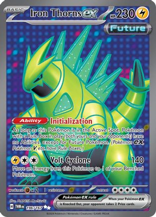 Épine-de-Fer ex - 196/167 - Ultra Rare - Holo