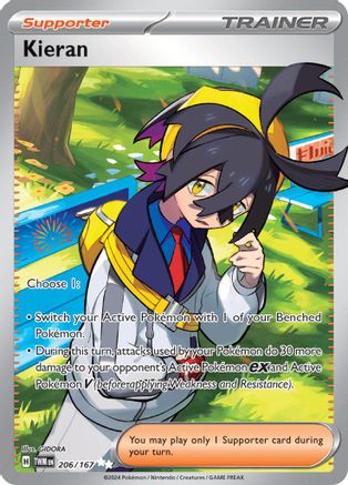 Kieran - 206/167 - Ultra Rare - Holographique