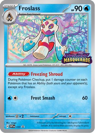 Froslass - 117  - Promo - Holofoil