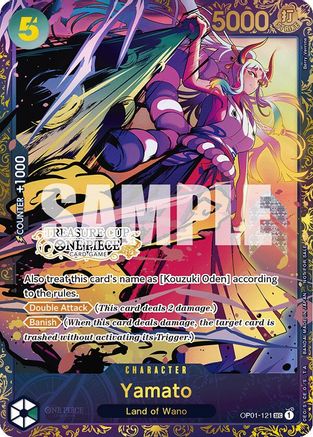 Yamato (Treasure Cup) (OP01-121)  -  Secret Rare