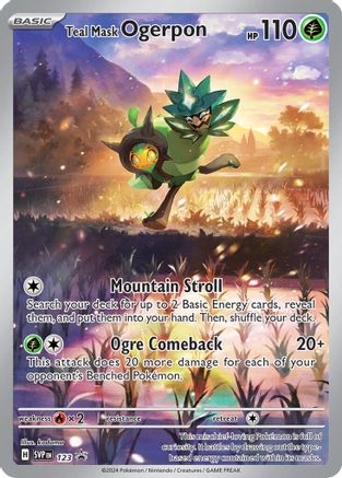 Ogerpon Masque Turquoise - 123 - Promo - Holofoil
