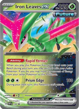 Iron Leaves ex - 128  - Promo - Holofoil