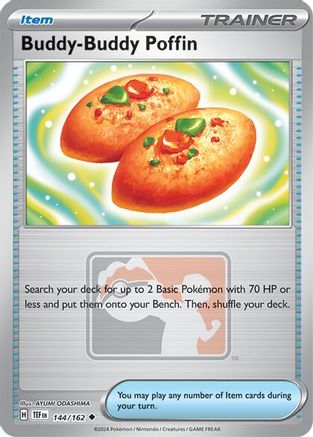 Poffin Compagnon - 144/162 - Promo - Holofoil inversé