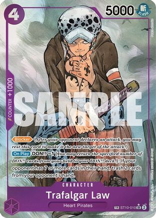 Trafalgar Law (010) (TR) (ST10-010) - Super Rare