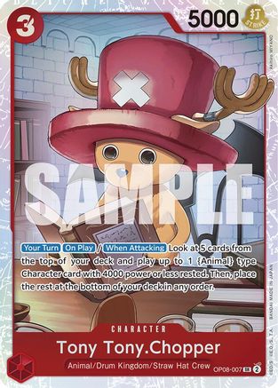 Tony Tony.Chopper (007) (OP08-007) - Super Rare