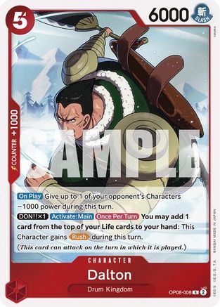 Dalton (OP08-008) - Rare