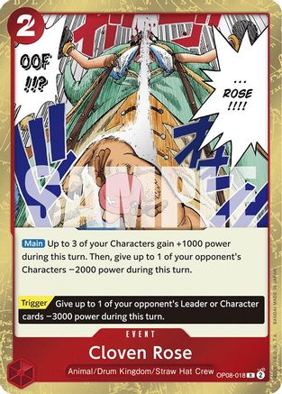Rose Fendue (OP08-018) - Rare