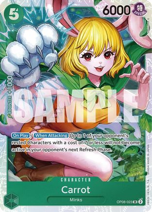 Carrot (023) (OP08-023) - Super Rare