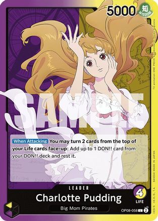 Charlotte Pudding (058) (OP08-058) - Chef de file
