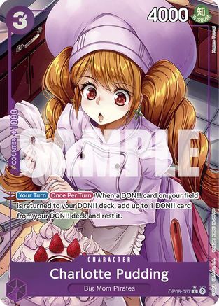 Charlotte Pudding (067) (Parallel) (OP08-067) - Rare