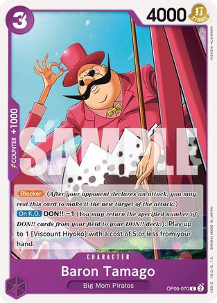 Baron Tamago (OP08-070) - Commune