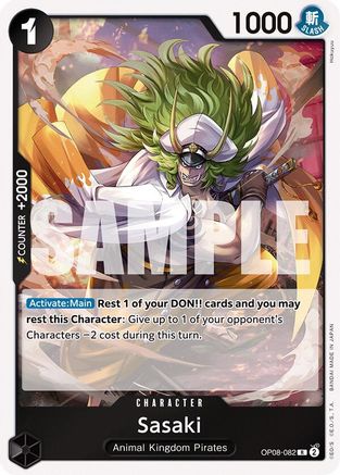 Sasaki (OP08-082) - Rare